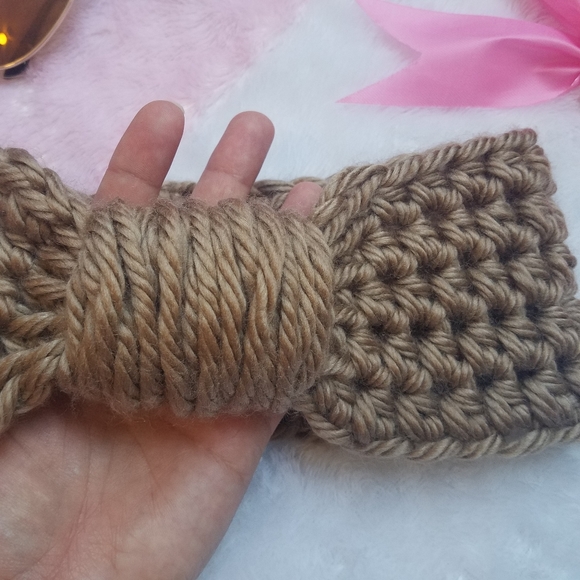 hand woven headband for hair,hair bow - Picture 4 of 8